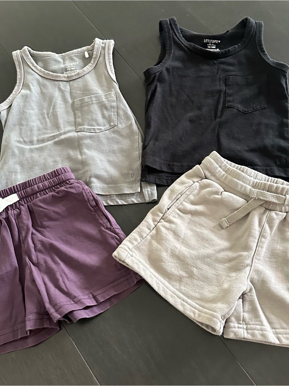 Little Bipsy shorts, tanks lot